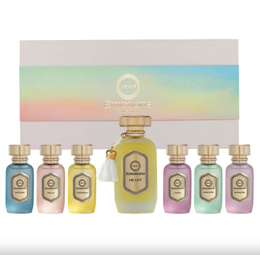 Armaf Emotions Heart Eau de Parfum Unisex Gift Set - 7 Fragrances Blend of Emotions
