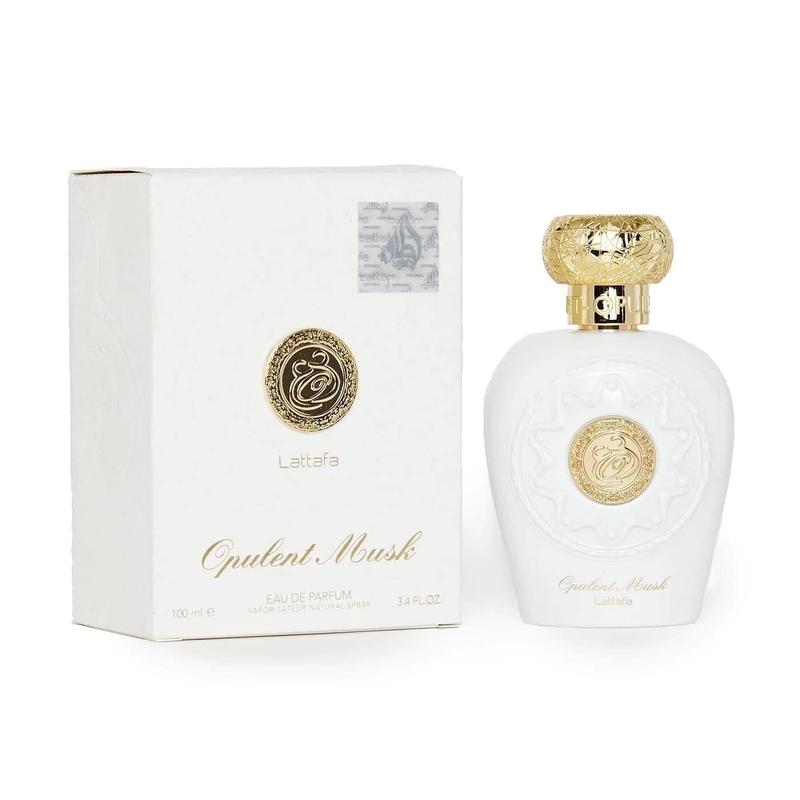 Lattafa Opulent Musk for Women Eau de Parfum Spray- 3.4 oz Fragrance