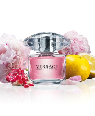 Versace Bright Crystal Gift Set for Women (1.7 Oz EDT, Shower Gel, Body Lotion)