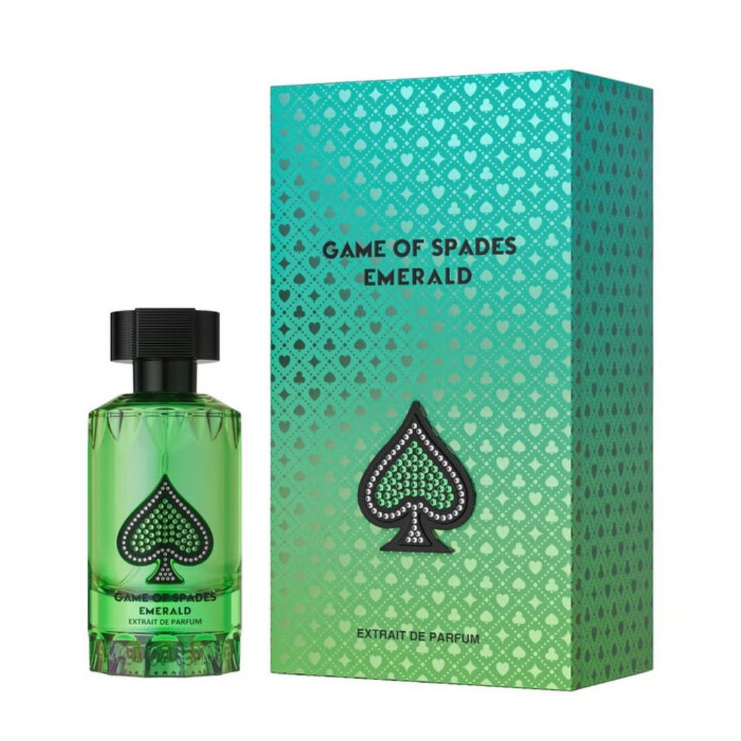 Jo Milano Game of Spades Emerald Extrait de Parfum For Unisex 3oz