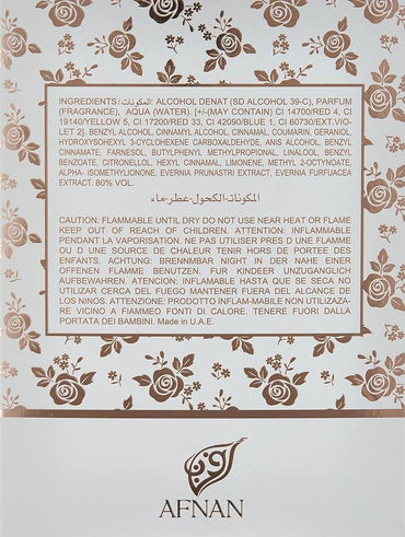 Afnan Souvenir Floral Bouquet Perfume for Women Eau de Parfum Spray 3.4 oz