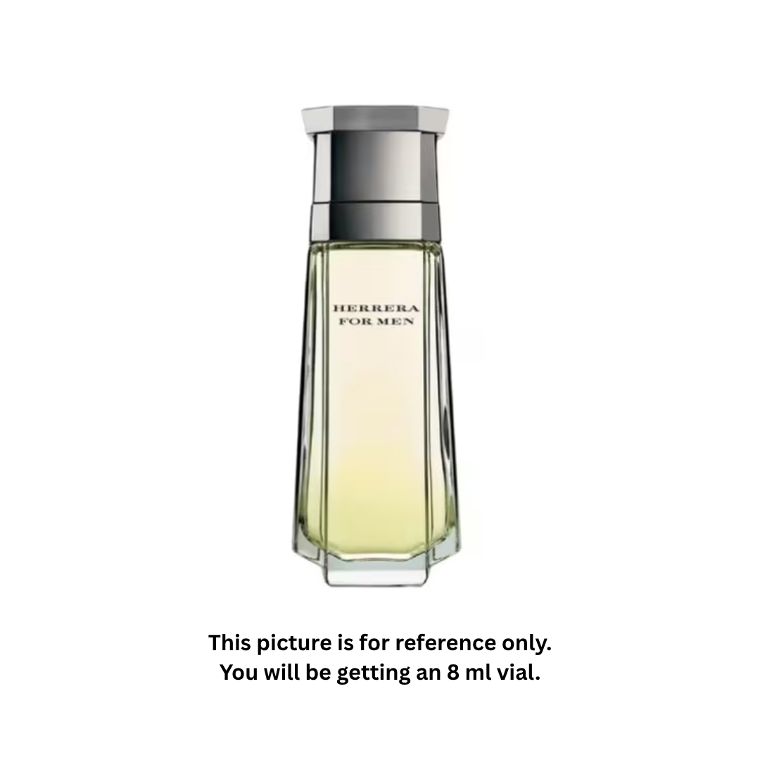 Herrera by Carolina Herrera for Men Eau de Toilette 8ml / 0.27oz | 100% Original Authentic Decanted Perfume Spray