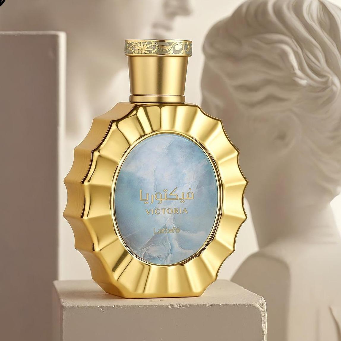 Lattafa Victoria Eau de Parfum Spray for Unisex 3.4 oz