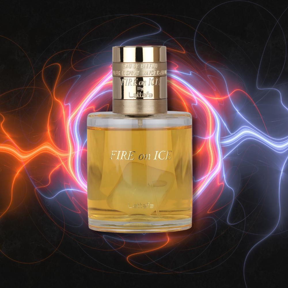 Lattafa Fire On Ice Eau de Parfum Spray Unisex 3.7 oz