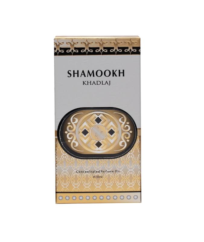 Khadlaj Shamookh Gold Concentrated Perfume Oil - 0.67 oz, Unisex