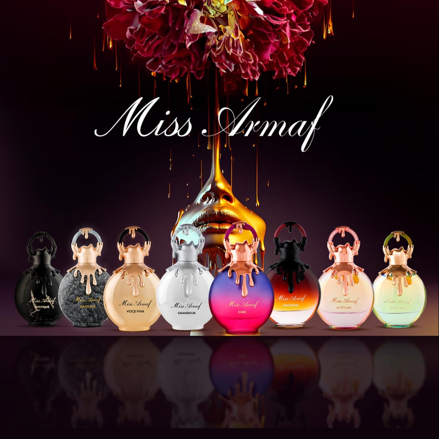 Miss Armaf Voce Viva Eau de Parfum Spray for Women - 3.4 oz by Armaf
