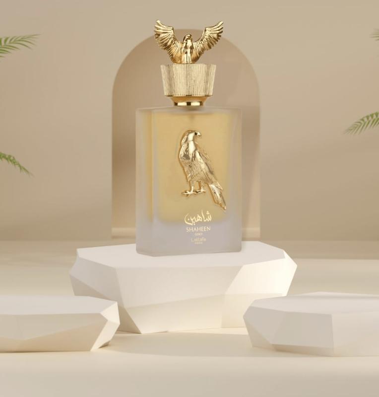 Lattafa Shaheen Gold for Unisex Eau de Parfum Spray 3.4 oz