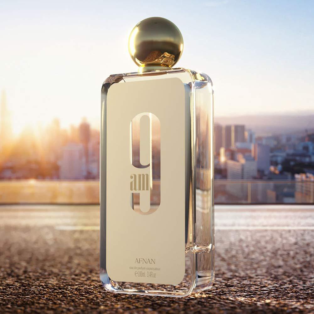 Afnan 9AM Cologne for Men Eau de Parfum Spray 3.4 oz