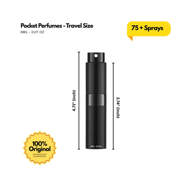 Dior Sauvage Eau de Toilette Men 8ml / 0.27oz – 100% Original Authentic Decanted Perfume Spray