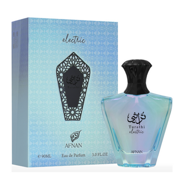 Afnan Turathi Electric Unisex Eau de Parfum – 3.0 oz / 90 ml