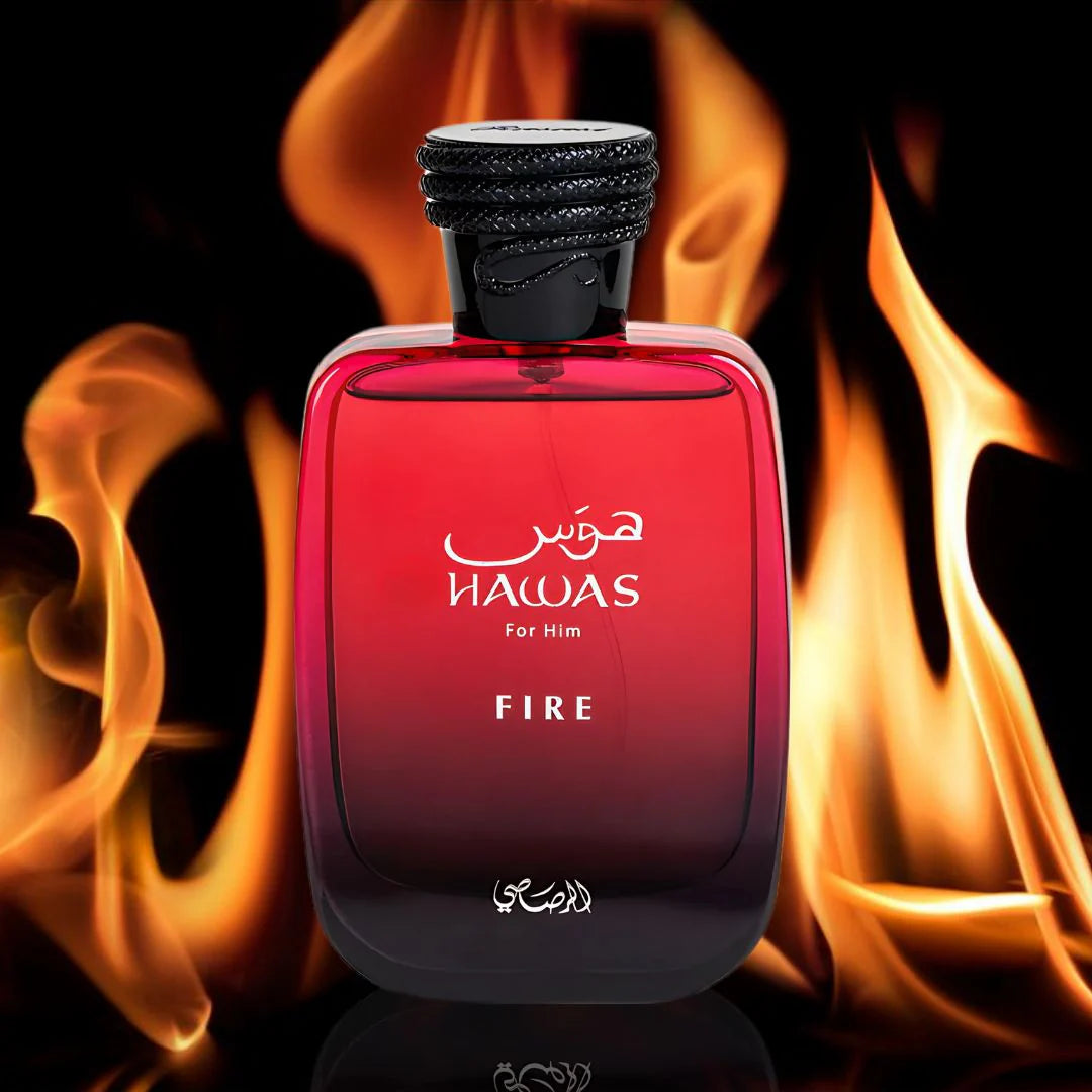 Rasasi Hawas Fire Eau de Parfum For Him 3.4 oz