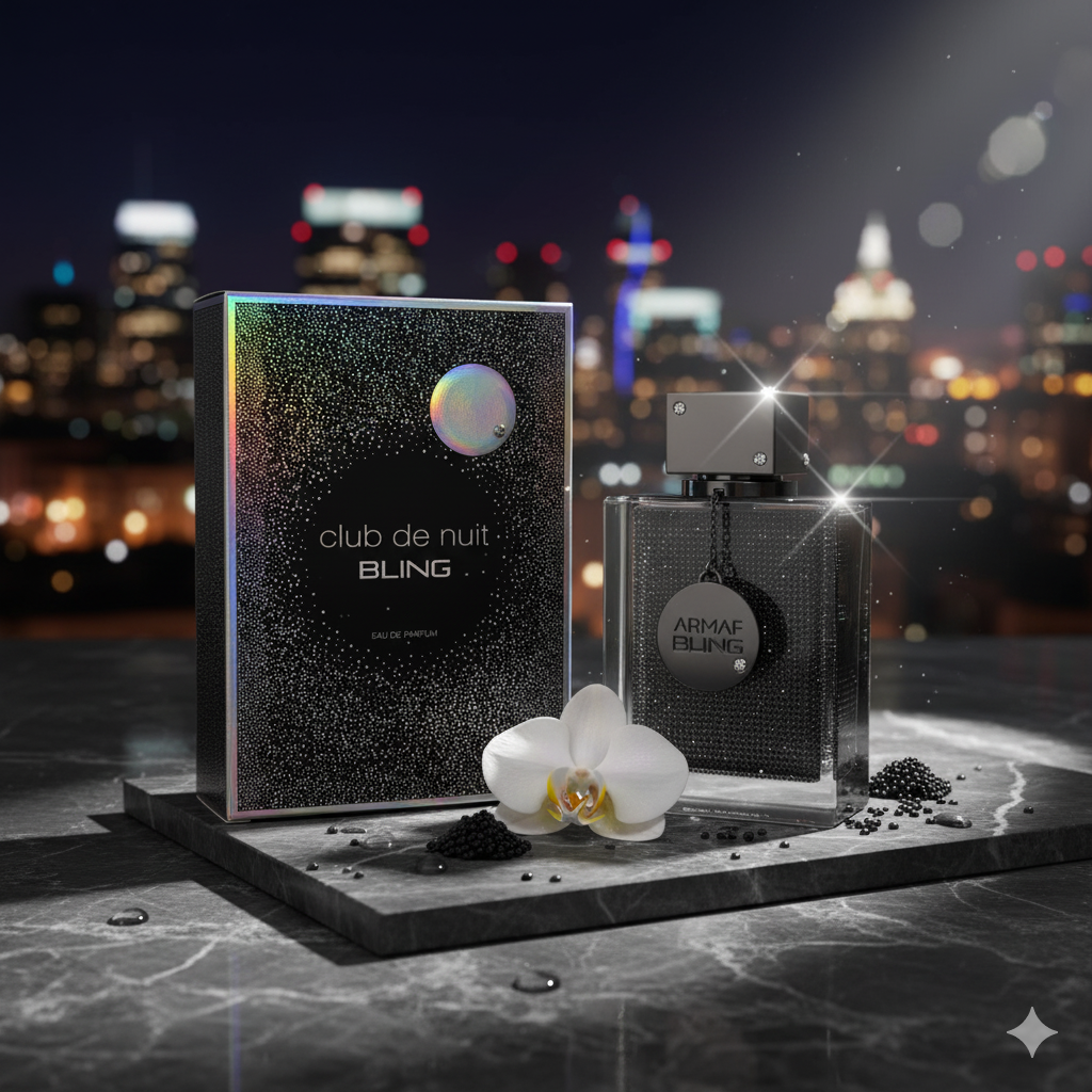 Armaf Club De Nuit Bling Eau De Parfum for Men 2.5 Oz