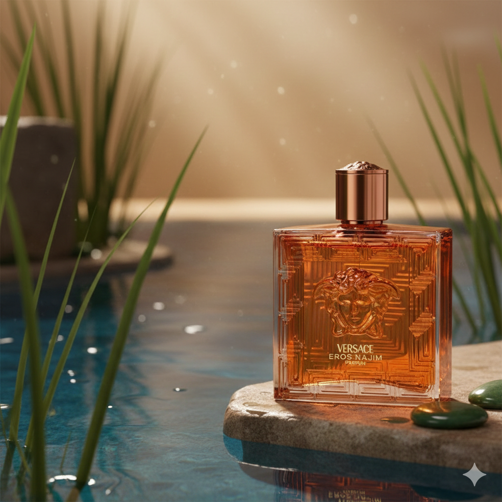 Versace Eros Najim Parfum Spray for Men 3.4 oz