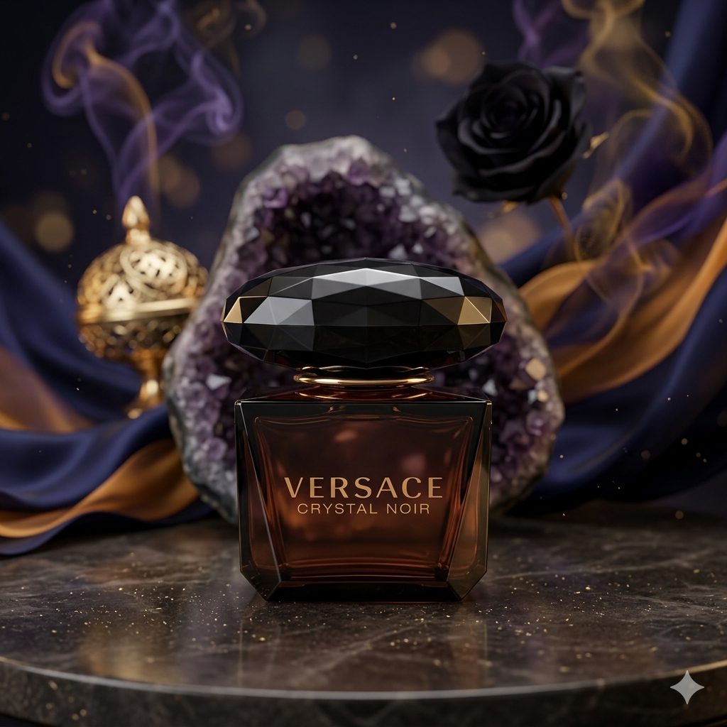 Versace Crystal Noir for Women Eau de Toilette Splash (5ml Mini)