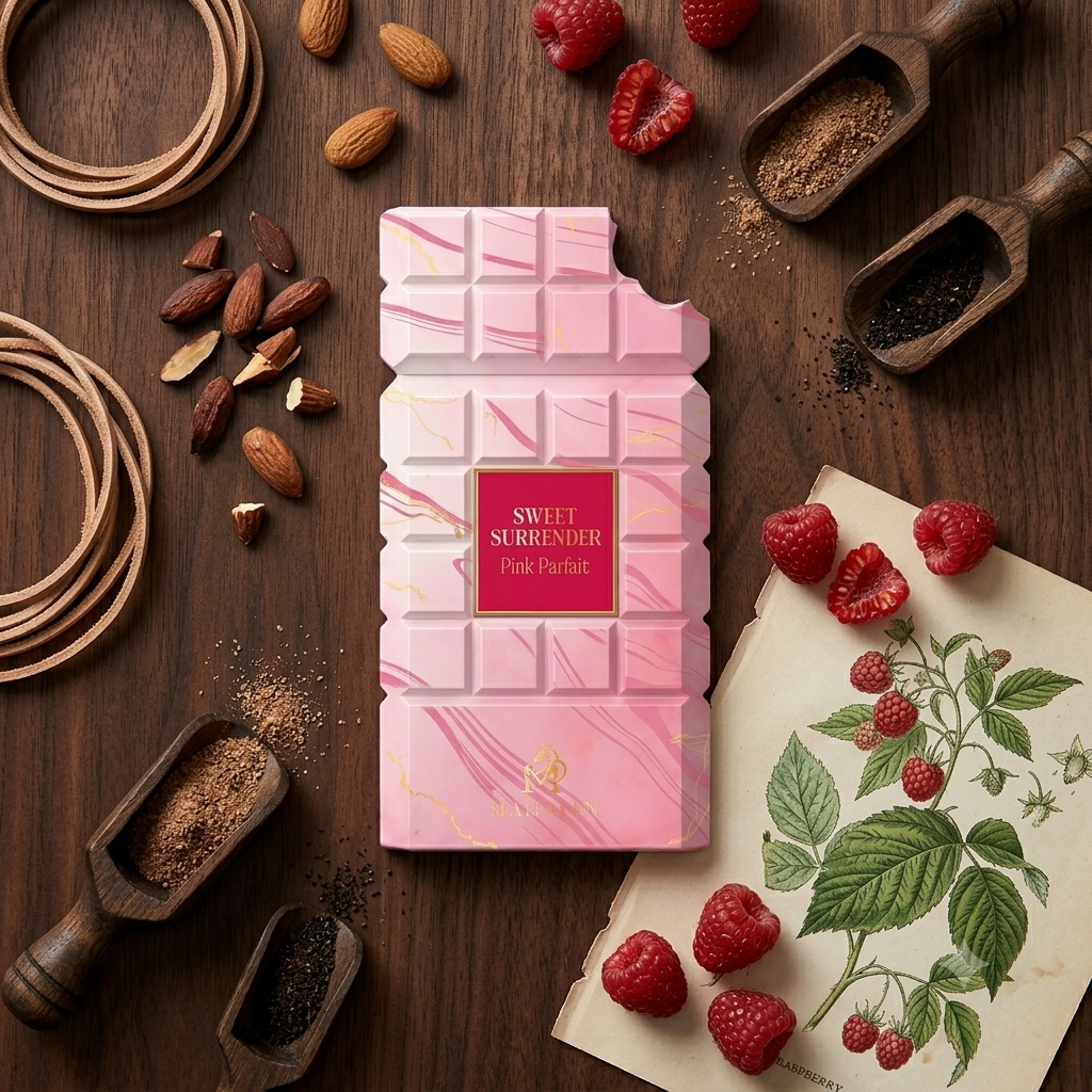 Mahajan Sweet Surrender Pink Parfait Eau de Parfum for Women 3.4 oz | Strawberry Marshmallow Vanilla Gourmand Perfume for Women | Sweet Creamy Luxury Fragrance