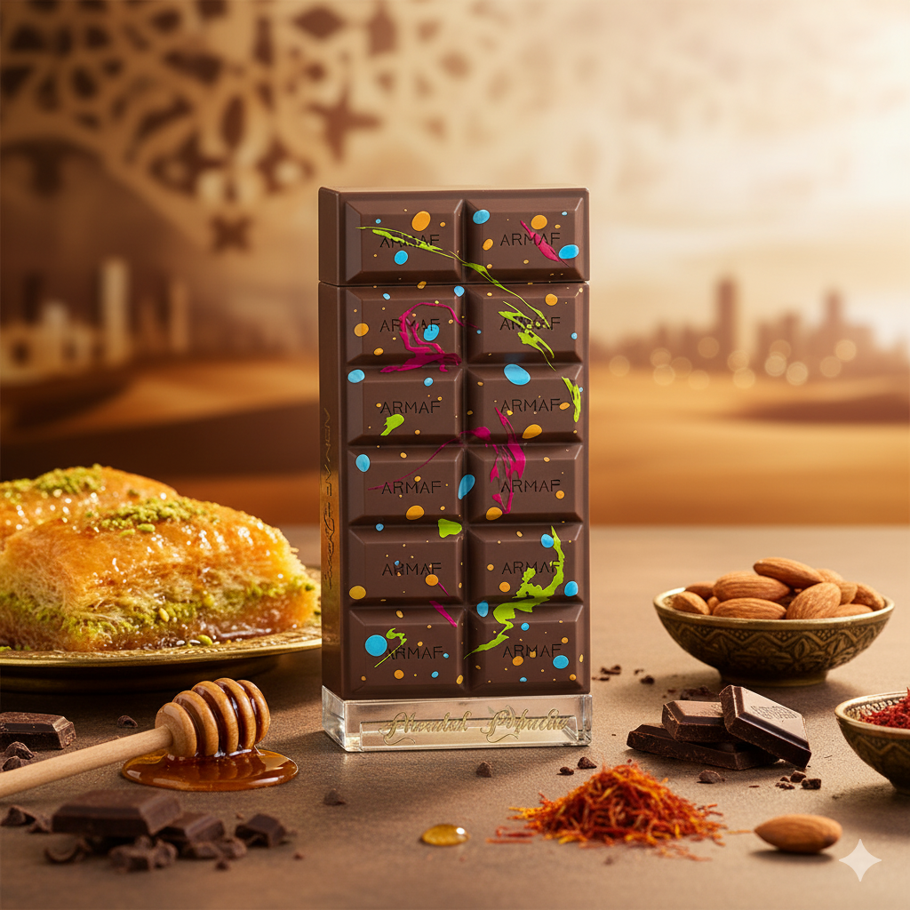 Armaf Dubai Delicacy Kunafa Chocolate Eau de Parfum 3.4 oz Unisex Gourmand Perfume