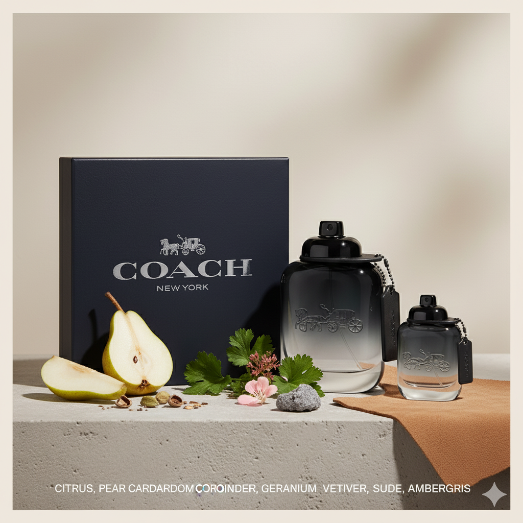 Coach For Men Eau De Toilette Duo Gift Set (3.3 oz + 1.3 oz)