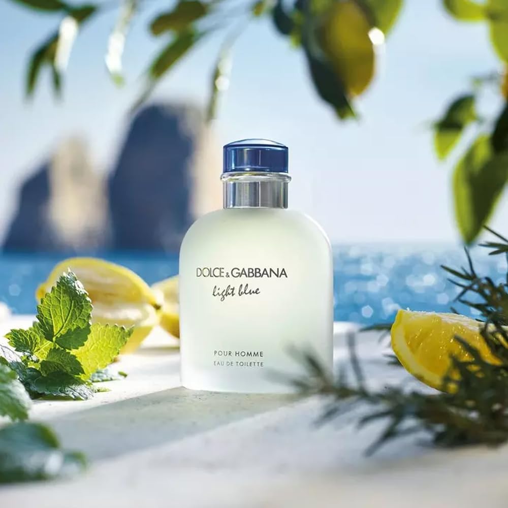 Dolce & Gabbana Light Blue Pour Homme Eau De Toilette Spray for Men