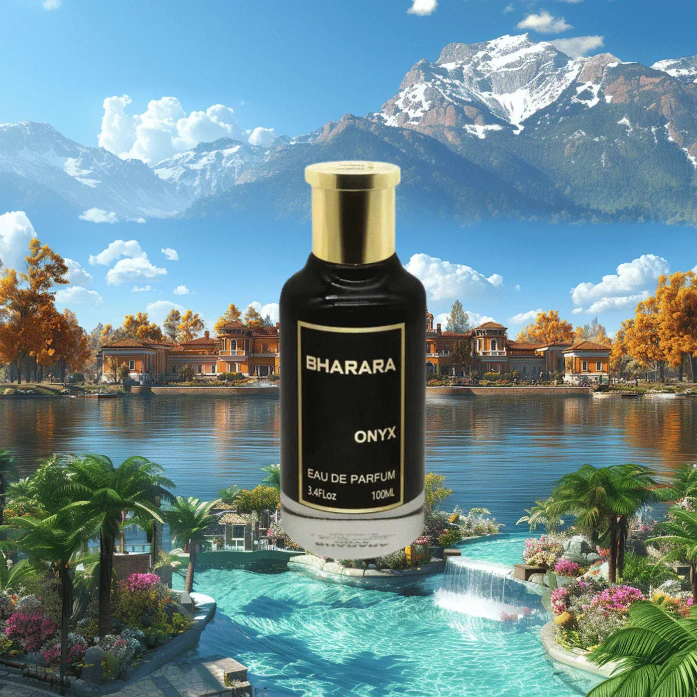 Bharara Onyx Eau De Parfum Spray for Unisex 3.4 Fl Oz / 100 ml