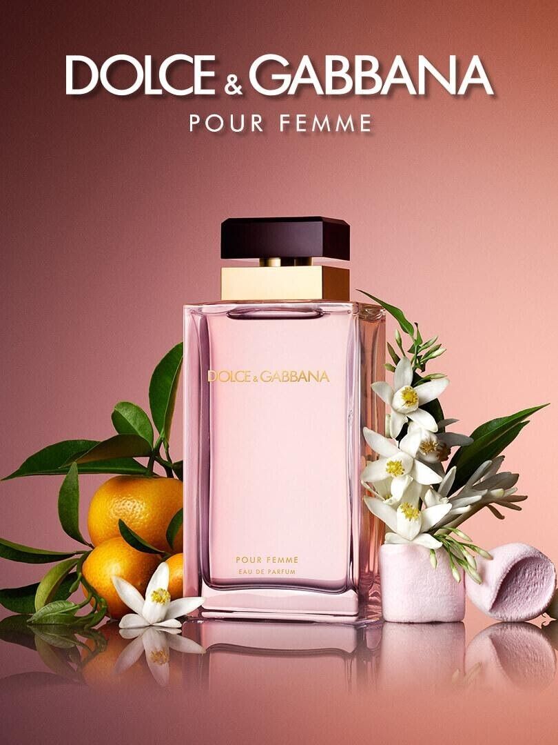 Dolce & Gabbana Pour Femme Eau De Parfum Spray for Women 3.3 Oz