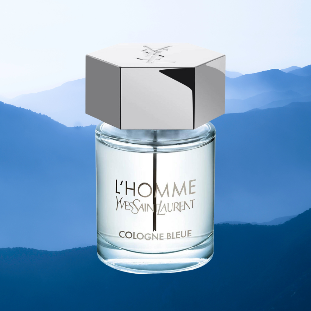 Yves Saint Laurent L’Homme Cologne Bleue Eau de Toilette for Men 3.4 oz