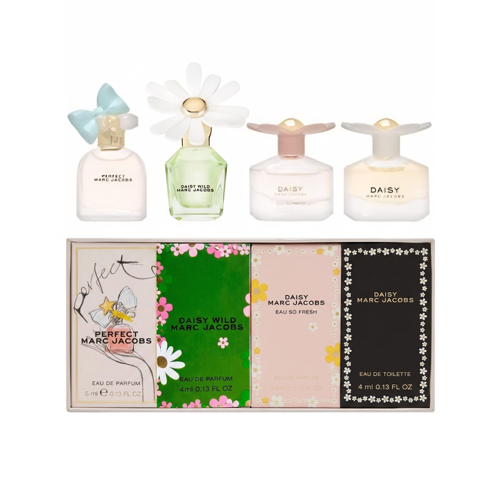 Marc Jacobs Mini Set Eau de Toilette Gift Set | 4 Piece Fragrance