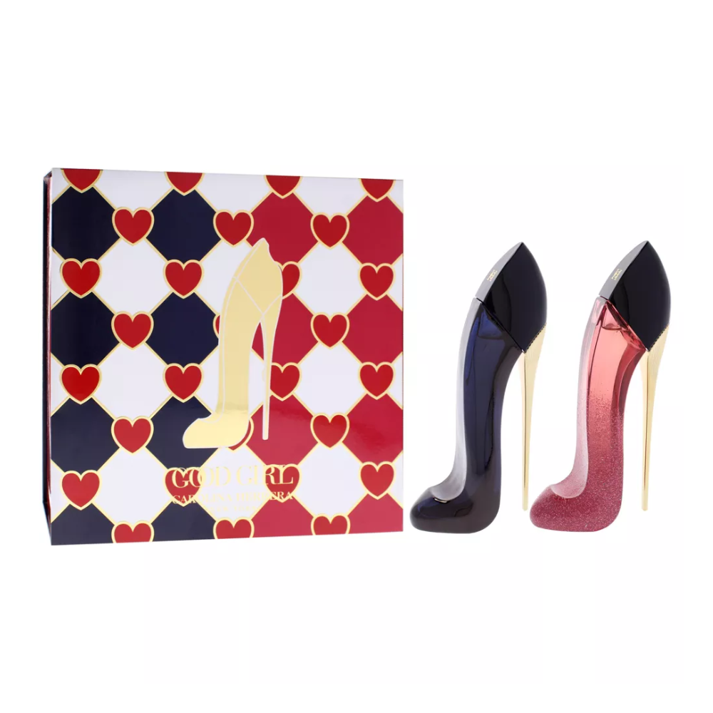 Carolina Herrera Mini Fragrance Duo Gift Set for Women - Good Girl EDP 1.0 oz & Very Good Girl Glam EDP 1.0 oz