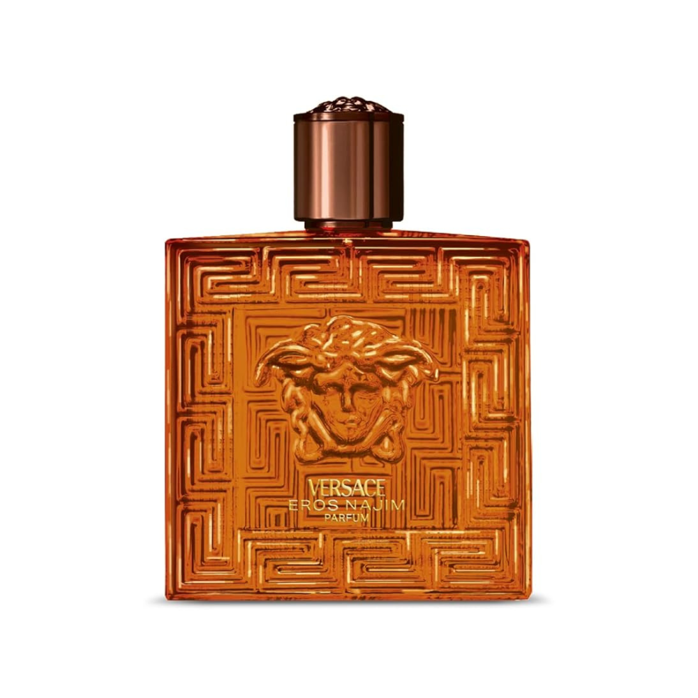 Versace Eros Najim Parfum Pour Homme 3pc Gift Set - 3.4 oz Spray, Travel Size & Pouch
