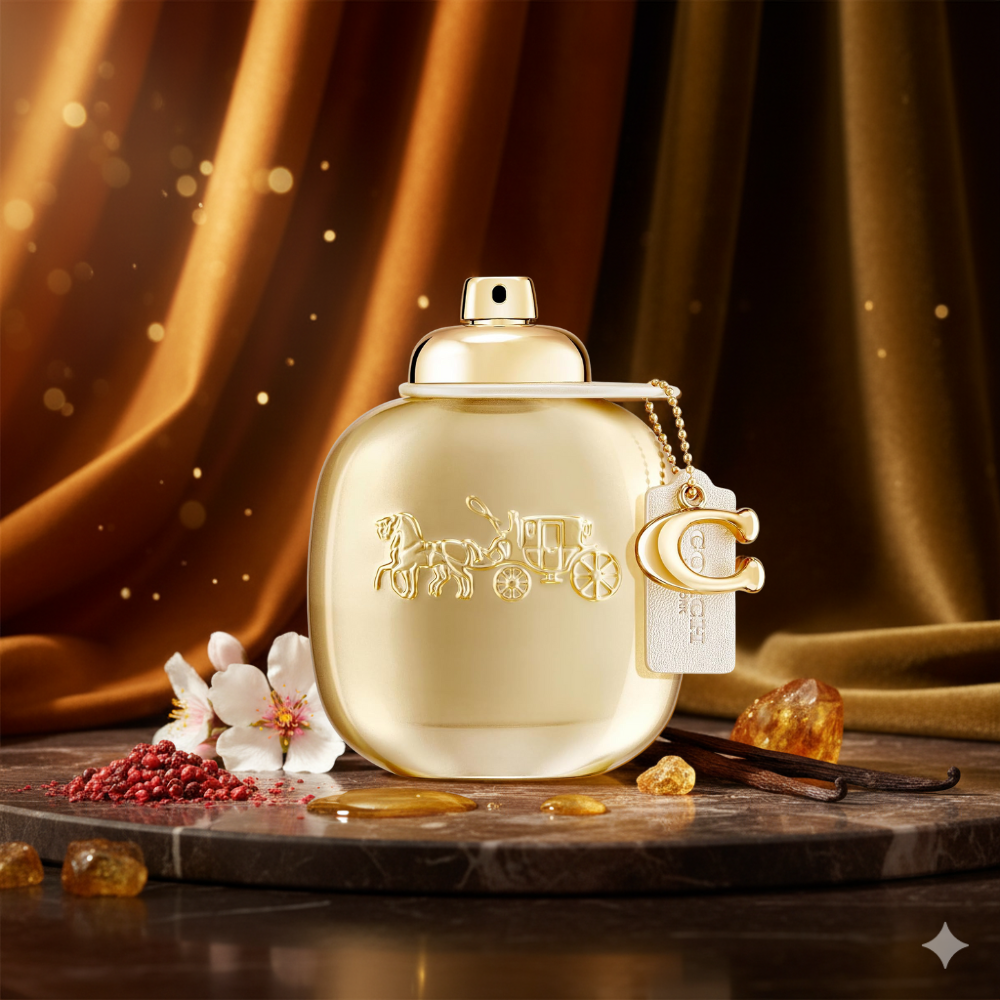 Coach Gold Parfum for Women 3.0 oz