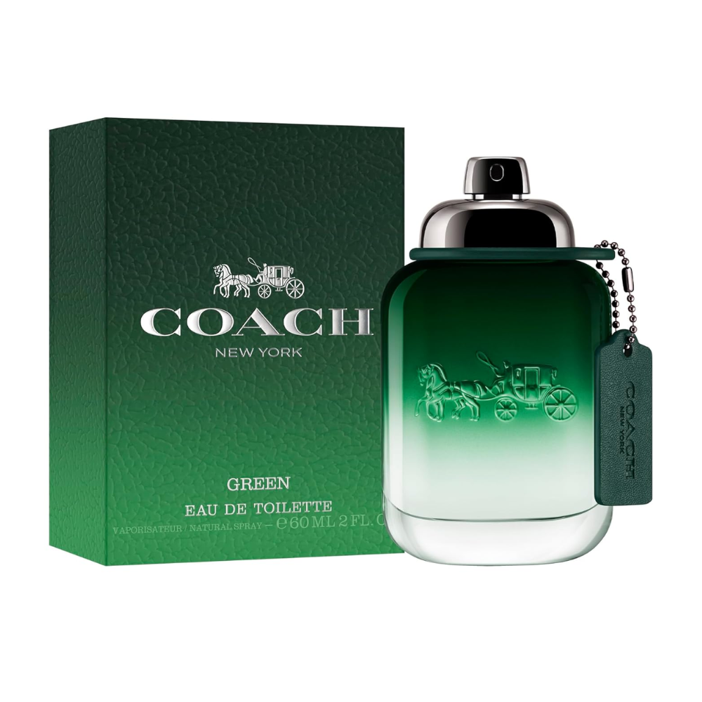 Coach Green Eau De Toilette for Men 2.0 oz / 3.4 oz / 6.7 oz