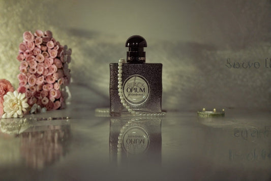 Yves Saint Laurent Black Opium perfume bottle 