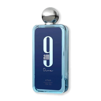 AFNAN 9AM Dive Eau de Parfum Spray Unisex 3.4 Oz Aquatic Scent