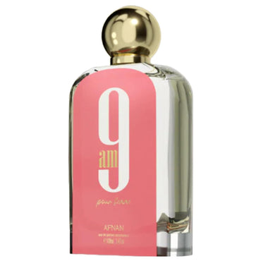 Afnan 9 AM Pour Femme Eau De Parfum Scent Spray 3.4 Oz