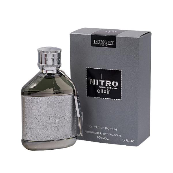 Dumont Nitro Elixir Extrait De Parfum for Men 3.4 oz