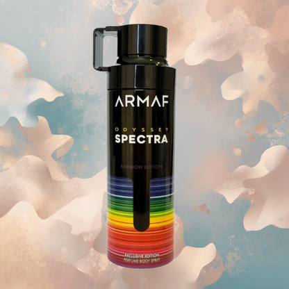 Armaf Odyssey Spectra Rainbow Deodorant Spray 6.7 oz for Men | Oriental Spicy Fragrance | Apple Cinnamon Vanilla