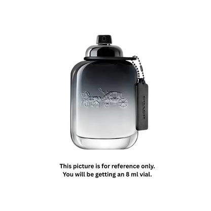 Coach For Men Eau de Toilette 8ml / 0.27oz – 100% Original Authentic Decanted Perfume Spray