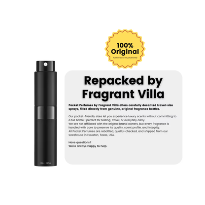 YSL MYSLF for Men Eau de Parfum 8ml / 0.27oz – 100% Original Authentic Decanted Perfume Spray