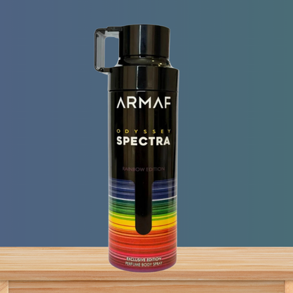 Armaf Odyssey Spectra Rainbow Deodorant Spray 6.7 oz for Men | Oriental Spicy Fragrance | Apple Cinnamon Vanilla