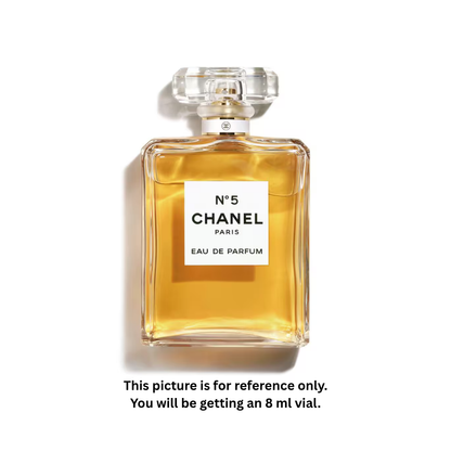 Chanel No. 5 Eau de Parfum for Women 8ml / 0.27oz – 100% Original Authentic Decanted Perfume