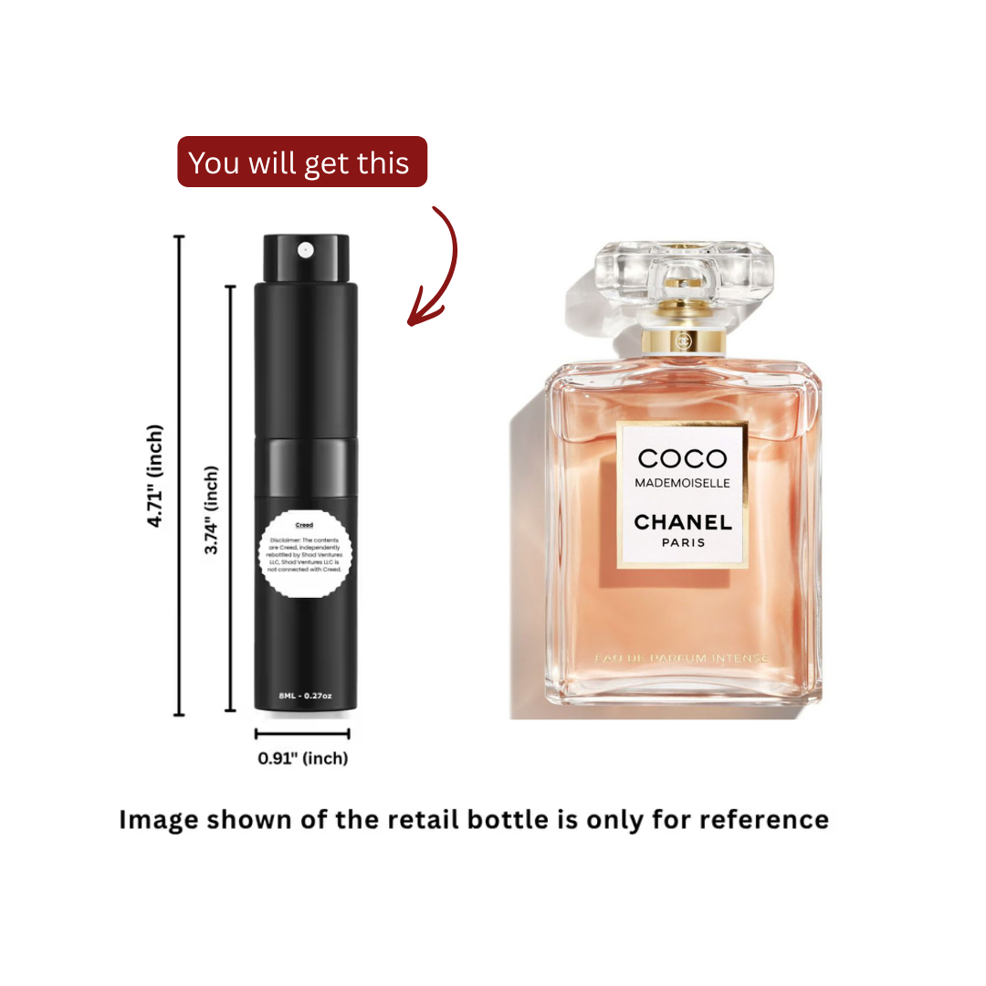 Chanel Coco Mademoiselle Eau de Parfum for Women 8ml / 0.27oz – 100% Original Authentic Decanted Perfume Spray