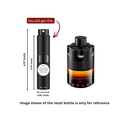 Azzaro The Most Wanted Parfum (Brown) 8ml / 0.27oz – 100% Original Authentic Decanted Perfume Spray