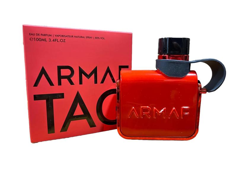 Armaf Tag Uomo Rosso Eau De Parfum For Men 3.4 Oz / 100 Ml