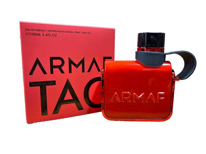 Armaf Tag Uomo Rosso Eau De Parfum For Men 3.4 Oz / 100 Ml