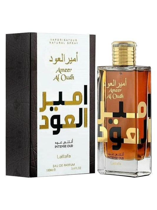 Lattafa Ameer Al Oudh Intense Oud Eau De Parfum Spray Men 3.4 oz