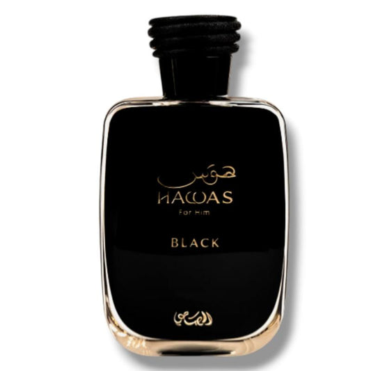 Rasasi Hawas Black Eau De Parfum Spray for Men 3.4 Oz