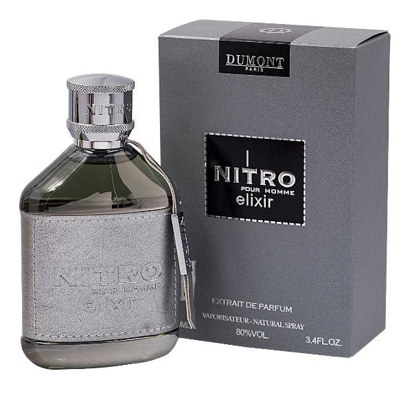 Dumont Nitro Elixir Extrait De Parfum for Men 3.4 oz