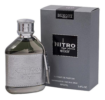 Dumont Nitro Elixir Extrait De Parfum for Men 3.4 oz