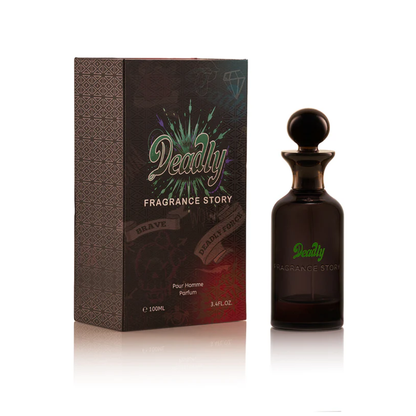 Fragrance Story Deadly Men Parfum 3.4 oz for Men
