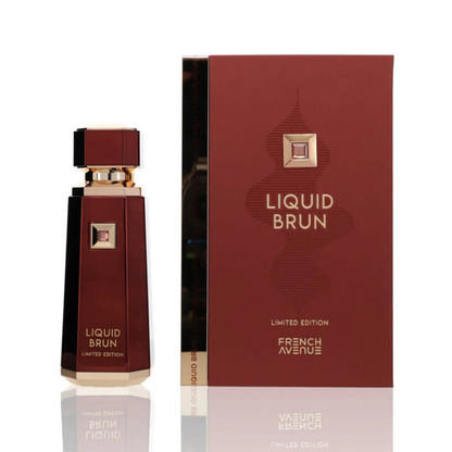 Fragrance World Liquid Brun Limited Edition Extrait de Parfum Spray 5.0 oz for Unisex | Amber Fougere Fragrance | Lavender Rose Vanilla Amber