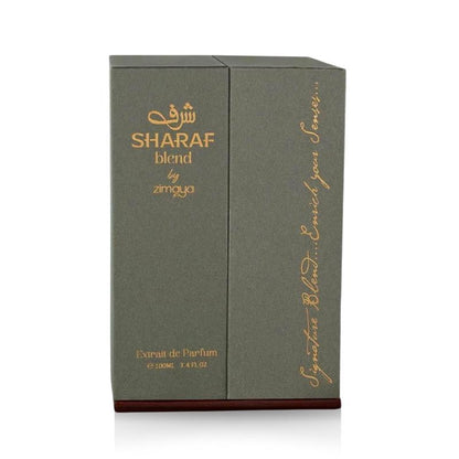 Zimaya Sharaf Blend Extrait De Parfum Spray Unisex, 3.4 Oz / 100 Ml (Signature Scent)